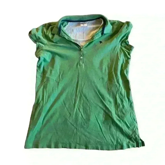 Motherhood Maternity Green Polo Top - Picture 1 of 6